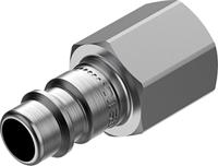nphs-s6-m-g14f Festo Male Pneumatic Quick Connect Coupling, G 1/4 Female Threaded