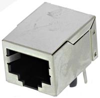 615008142621 Wurth Elektronik WR-MJ Series Female RJ45 Connector, PCB Mount, Cat5, STP Shield Horizontal 8 -Way