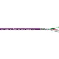 2170220 Lapp UNITRONIC BUS PB Data Cable, 2 Cores, 0.64 mm² CSA 19 AWG, Screened, 100 m, Purple Polyvinyl Chloride Sheath