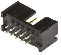 5103308-1 TE Connectivity AMP-LATCH Series Straight Through Hole PCB Header, 10 Contact(s), 2.54 mm Pitch, 2 Row, Shrouded