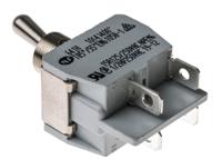 641h2-250-vac APEM Toggle Switch, Panel Mount, On-Off, DPST, Tab Terminal