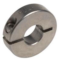encl20-8mm-ss Ruland Shaft Collar, One Piece, Clamp Screw, Bore 8mm, OD 20mm, W 5.5mm, Stainless Steel