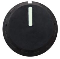 p16fnm103ka Vishay 22mm Black Potentiometer Knob Splined, P16FNM103KA