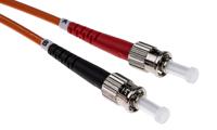 535-7446 RS PRO OM1 Multi Mode OM1 Fibre Optic Cable, 62.5/125μm, Orange, 1m