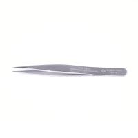 5-076 Bernstein 120 mm, Stainless Steel, Pointed, ESD Tweezer