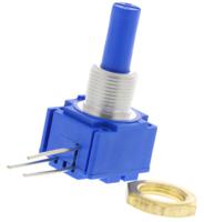 93r1a-r22-a10l Bourns 93 1kΩ Rotary Potentiometer 1-Gang, Panel Mount (Through Hole), 93R1A-R22-A10L