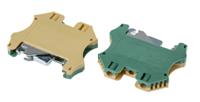 878-7578 RS PRO 2-Way DIN Rail Earth Block, 0.5 to 6mm², 26 → 8 AWG Wire, Screw