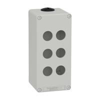 xapd3506 Schneider Electric Grey Metal General Purpose Enclosure, IP65, IK07, Grey Lid, 175 x 80 x 77mm