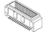 501920-4001 Molex SlimStack Series Straight Through Hole PCB Header, 40 Contact(s), 0.5 mm Pitch, 2 Row, Shrouded