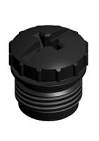 43-16211 Amphenol CONEC 43 Female Dust Cap, Shell Size M12 IP67 Rated, Polyamide