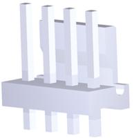 644752-4 TE Connectivity MTA-156 Series Straight Through Hole Pin Header, 4 Contact(s), 3.96 mm Pitch, 1 Row, Unshrouded