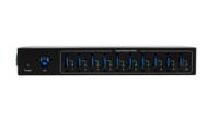 ex-11220hmvs Exsys 10 Port USB 3.2 USB A  Hub, 200.00 x 78.00 x 30.70mm