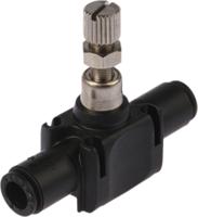7770-06-00 Legris 7770 Series Tube Flow Regulator, 6mm Tube Inlet Port x 6mm Tube Outlet Port