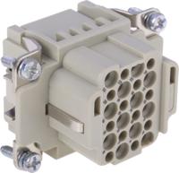 09160243101 HARTING Heavy Duty Power Connector Insert, 10A, Female, Han DD Series, 24 Contacts