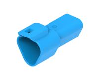 dt04-3p-te07 TE Connectivity, DT04-3P Automotive Connector Plug Blue Cable 3 Way, Cable Termination DT04-3P-TE07