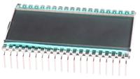 184-7709 RS PRO 7-Segment LCD Display, Black on Grey, 1 Row by 3-1/2 Characters, Reflective