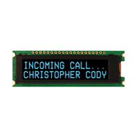 nhd-0216cw-ab3 NEWHAVEN DISPLAY INTERNATIONAL Blue OLED Display I2C, Parallel, SPI Interface