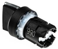 3su1002-2bl10-0aa0 Siemens SIRIUS ACT 3SU10 Series 3 Position Selector Switch Head, 22mm Cutout, Black Handle