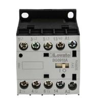 11bg0910a024 Lovato Orange BG Contactor, 24 V ac Coil, 3-Pole, 9 A, 4 kW, 3NO + 1NO, 600 V ac