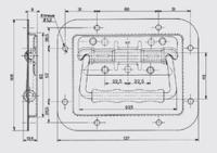 40305-zi Savigny Steel Carrying Handle 40305 ZI