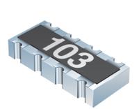 cat16-330j4lf Bourns, CATCAY 16 0.05 Isolated Array Resistor, 4 Resistors, 62.5mW total, 1206 (3216M)