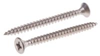 797-6241 RS PRO Pozidriv Countersunk Stainless Steel Wood Screw, A2 304, 5mm Thread, 60mm Length