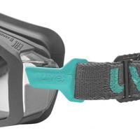 9143297 uvex i-guard+ planet, Scratch Resistant Anti-Mist Safety Goggles with Clear Lenses