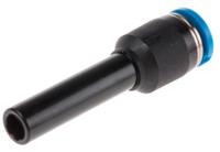 qs-6h-4 Festo QS Series Reducer Nipple, Push In 6 mm to Push In 4 mm, Tube-to-Tube Connection Style, 153041