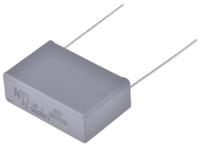 r75ur31004030j KEMET R75 Metallised Polypropylene Film Capacitor, 2 kV dc, 700 V ac, ±5%, 100nF, Through Hole