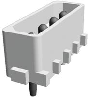 1586515-2 TE Connectivity Commercial MATE-N-LOK Series Straight Through Hole PCB Header, 4 Contact(s), 5.08 mm Pitch, 1 Row,