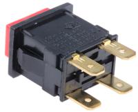 h8350abaadt Arcolectric (Bulgin) Ltd 8300 Series Push Button Switch, Latching, Panel Mount, DPDT, 250V ac, IP65