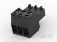 2213936-3 TE Connectivity, 3.5mm Pitch, TB, 3 Way, , Pluggable Terminal Block, Plug, Cable Mount, Screw Termination,
