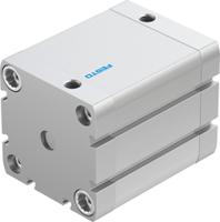 adn-63-50-a-p-a Festo Pneumatic Compact Cylinder - 536338 63 mm Bore, 50 mm ADN-63-50-A-P-A Series, Double Acting Acting