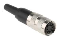t3485001 Amphenol Industrial, C 091 A 7 Pole M16 Din Socket, DIN 45329, 4A, 100 V IP40, Screw Lock, Female, Cable Mount