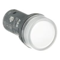 1sfa619403r5238-cl2-523c ABB, Panel Mount Clear LED Pilot Light, 22mm Cutout, Round, 230V ac
