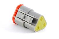 at06-3s-rd01 Amphenol Industrial, AT Automotive Connector Plug Grey Cable Mount 3 Way, Crimp Termination AT06-3S-RD01