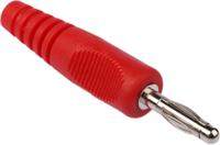 1701122-04rs Schutzinger Red Male Banana Plug, 4 mm Connector, 16A, 50V, Nickel Plating