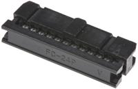 t812124a100ceu Amphenol Communications Solutions 24-Way IDC Connector Socket for Cable Mount, 2-Row