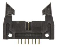 t816114a1s101ceu Amphenol Communications Solutions T816 Series Straight Through Hole PCB Header, 14 Contact(s), 2.54 mm Pitch, 2 Row,