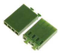 925369-4 TE Connectivity, AMPMODU MOD IV Female Connector Housing, 2.54mm Pitch, 4 Way, 1 Row