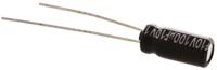 eeueb1a101s Panasonic 100μF Aluminium Electrolytic Capacitor 10V dc, Radial, Through Hole - EEUEB1A101S