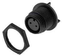 px041302s Bulgin Circular Connector, 2 Contacts, Rear, Miniature Connector, Socket, Female, IP68, Buccaneer 400 Series