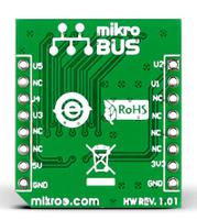 mikroe-1999 MikroElektronika Line Follower Click MikroBus Click Board for QRE1113