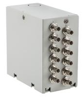 172-7333 RS PRO Din Rail Demarcation BoxSeries, 12 Port ST, Single Mode Demarcation Box