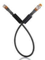 43659-rsmv-3-rkmv-3-22403-m Lumberg Automation Male 3 way M8 to Female 3 way M8 Sensor Actuator Cable