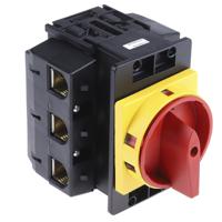 280936-p5-250easvb Eaton 3P Pole Panel Mount Isolator Switch - 250A Maximum Current, 90kW Power Rating, IP65
