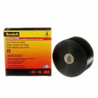 7000031346 3M Scotch Black PVC Electrical Tape, 50mm x 33m