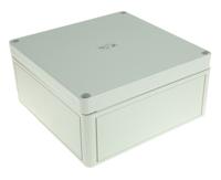 11040701 Spelsberg TK PS Series Grey Polystyrene Enclosure, IP66, Grey Lid, 182 x 180 x 90mm