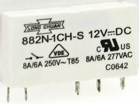 8006340340 Wieland DIN Rail Power Relay, 60V dc Coil, 6A Switching Current, SPDT