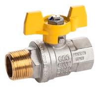 733-5303 RS PRO Brass Full Bore, 2 Way, Ball Valve, Threaded, BSPP 3/4in, 40 → 30bar Operating Pressure